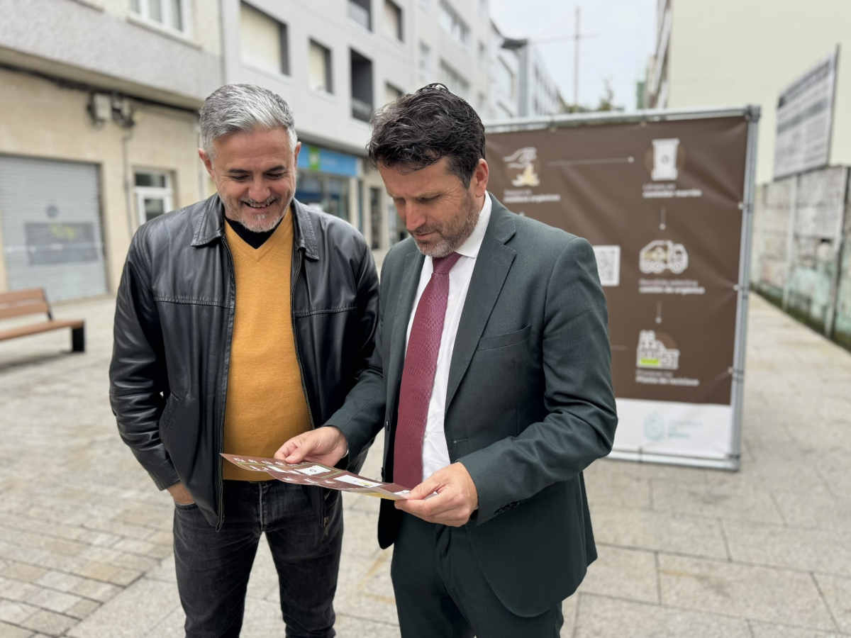 O Concello de Boiro recolle 3.500 quilos de residuos orgánicos nos primeiros dous meses de posta en marcha do servizo