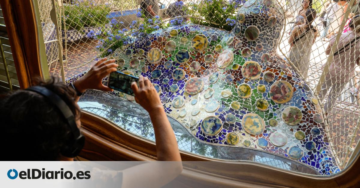 Este es el arte visual de luces mágicas que podrás disfrutar hasta mayo en la fachada de Casa Batlló