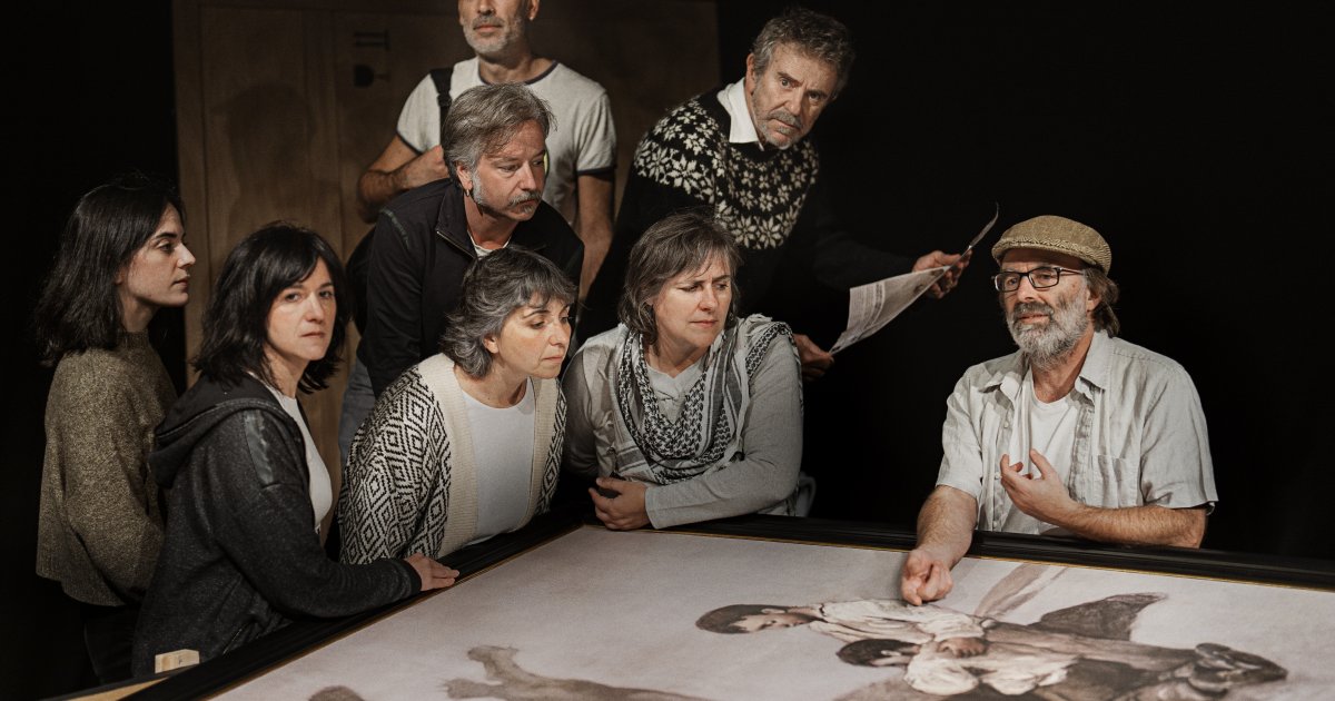 Chévere leva ao teatro o polémico discurso de Feijóo na recepción de 'A derradeira leición do mestre'