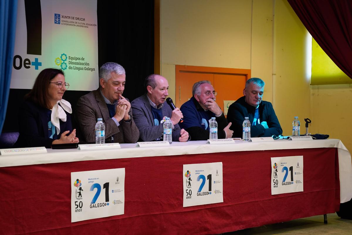 Clausúrase no CEIP Os Tilos a oitava edición de 21 días co Galego e +