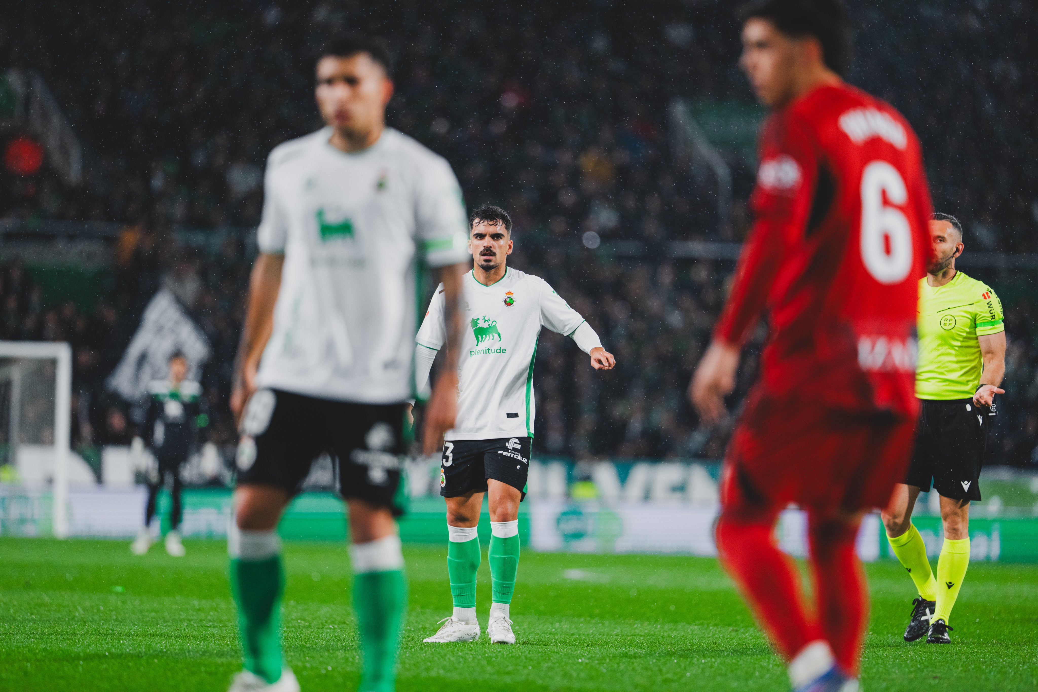 Damián Rodríguez, o diapasón do Racing que xa marca o ritmo no Sardinero