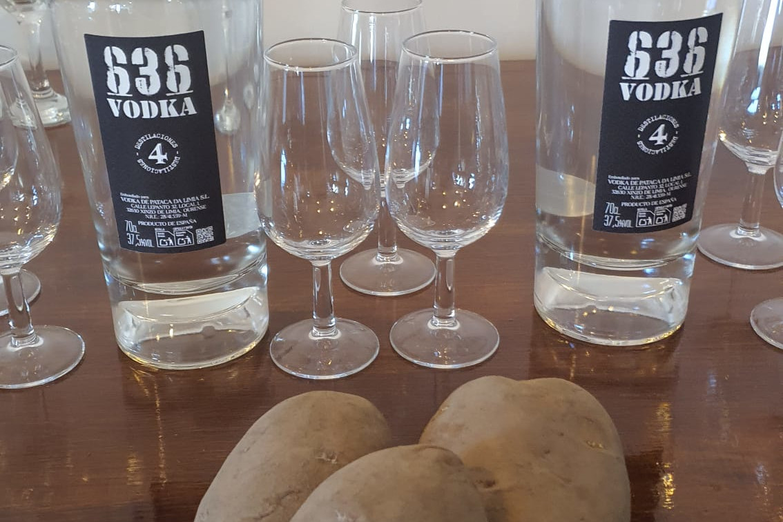 Nace 636, o novo Vodka Premium de pataca da Limia