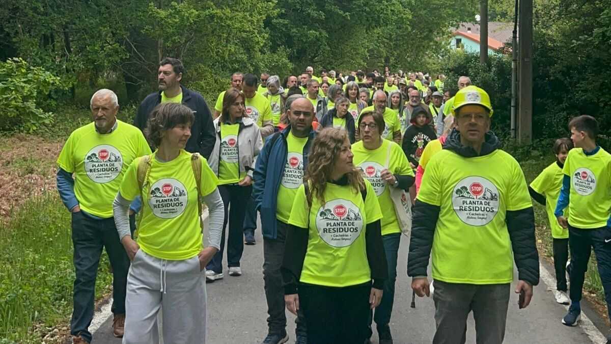 A veciñanza de Teo rexeita o proxecto de planta de residuos de Cacheiras: "É unha condena para o rural"