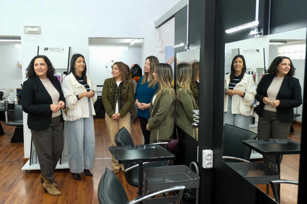 Belén do Campo comproba en Ribeira o desenvolvemento das accións formativas para desempregados (AFD) que impulsa a Xunta