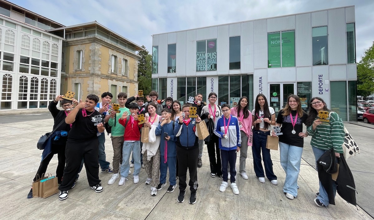 O instituto de Fisterra, gañador da V Olimpíada Robótica da Escola de Enxeñaría de Ferrol