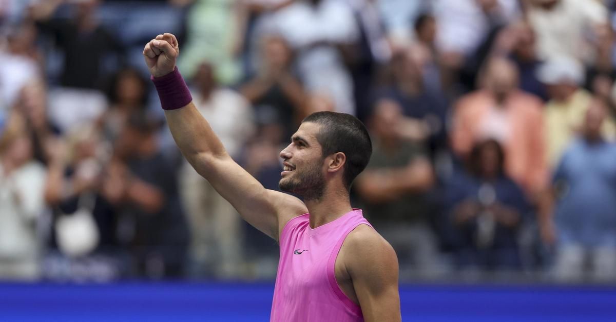 Alcaraz, sobre la asistencia de Trump a la final del US Open: "Siempre es muy bueno para el torneo"