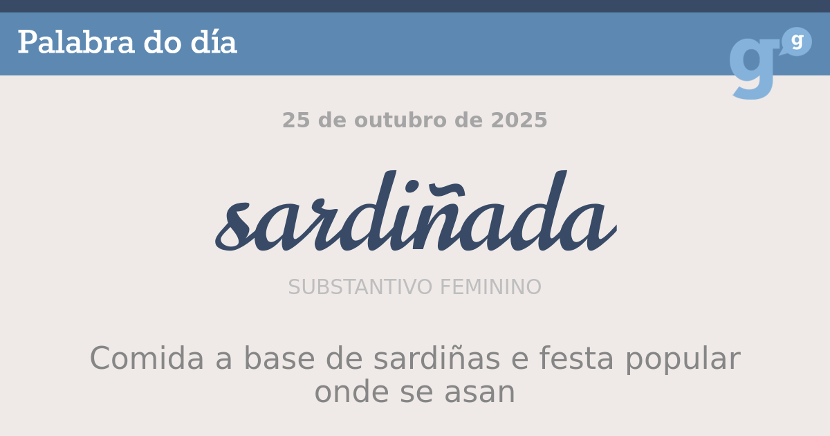 sardiñada