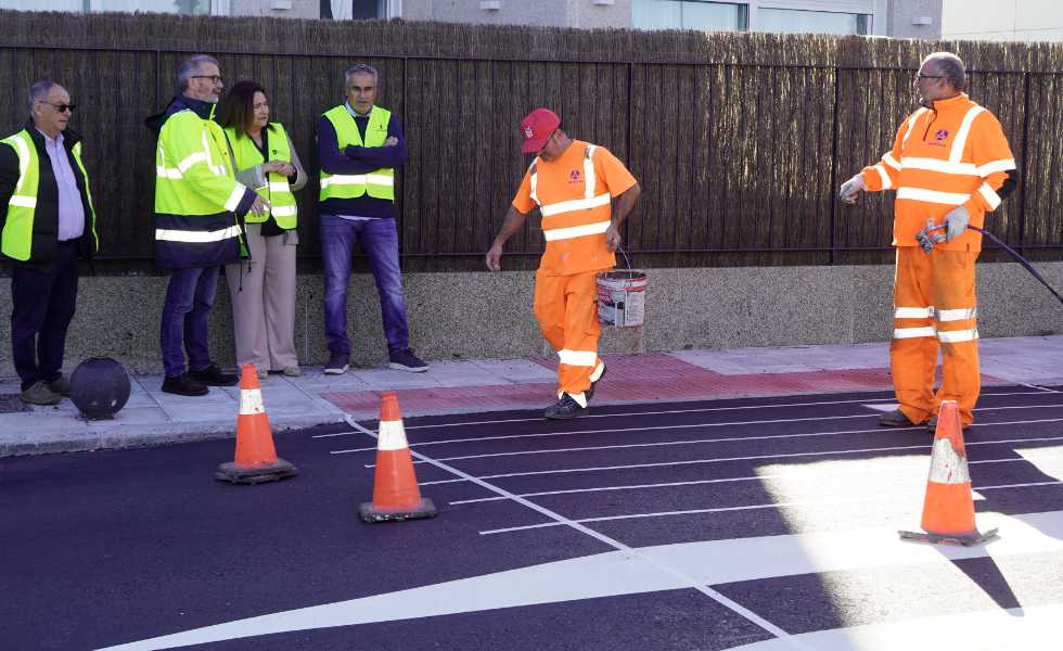 La Xunta realiza mejoras en la calle Canido de Vigo