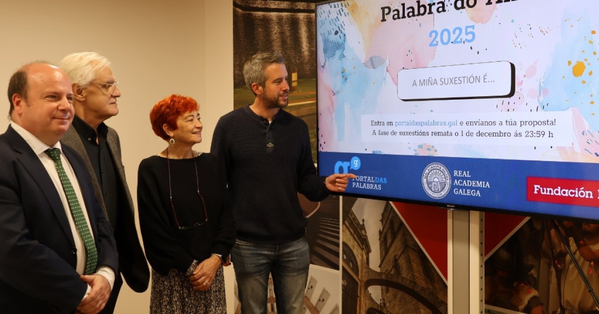 En marcha a procura da palabra do ano 2025