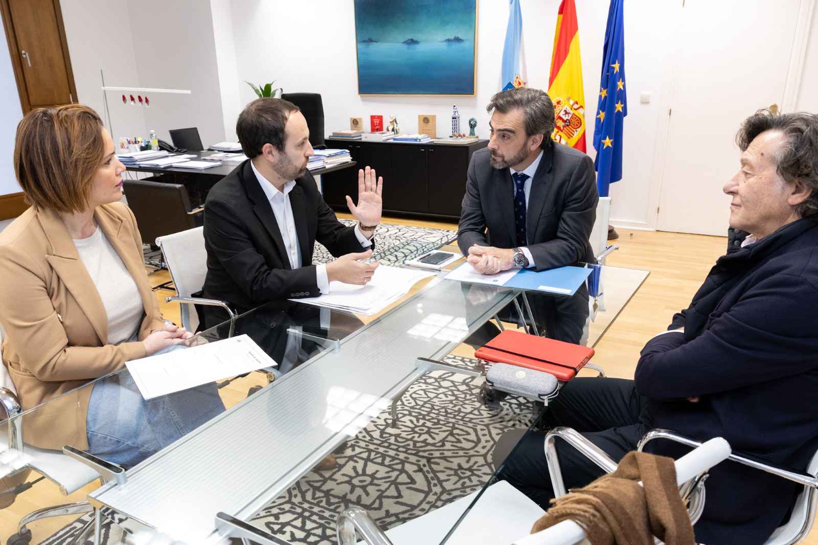 Xunta e Concello de Lousame analizan novas vías de colaboración para mellorar as infraestruturas deportivas do municipio