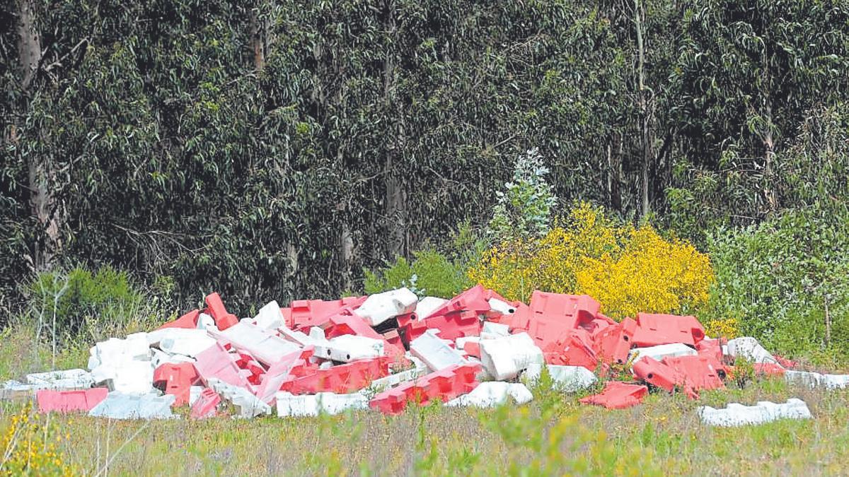 Os galegos, os que máis usan os terreos á beira das vías do tren como vertedoiros