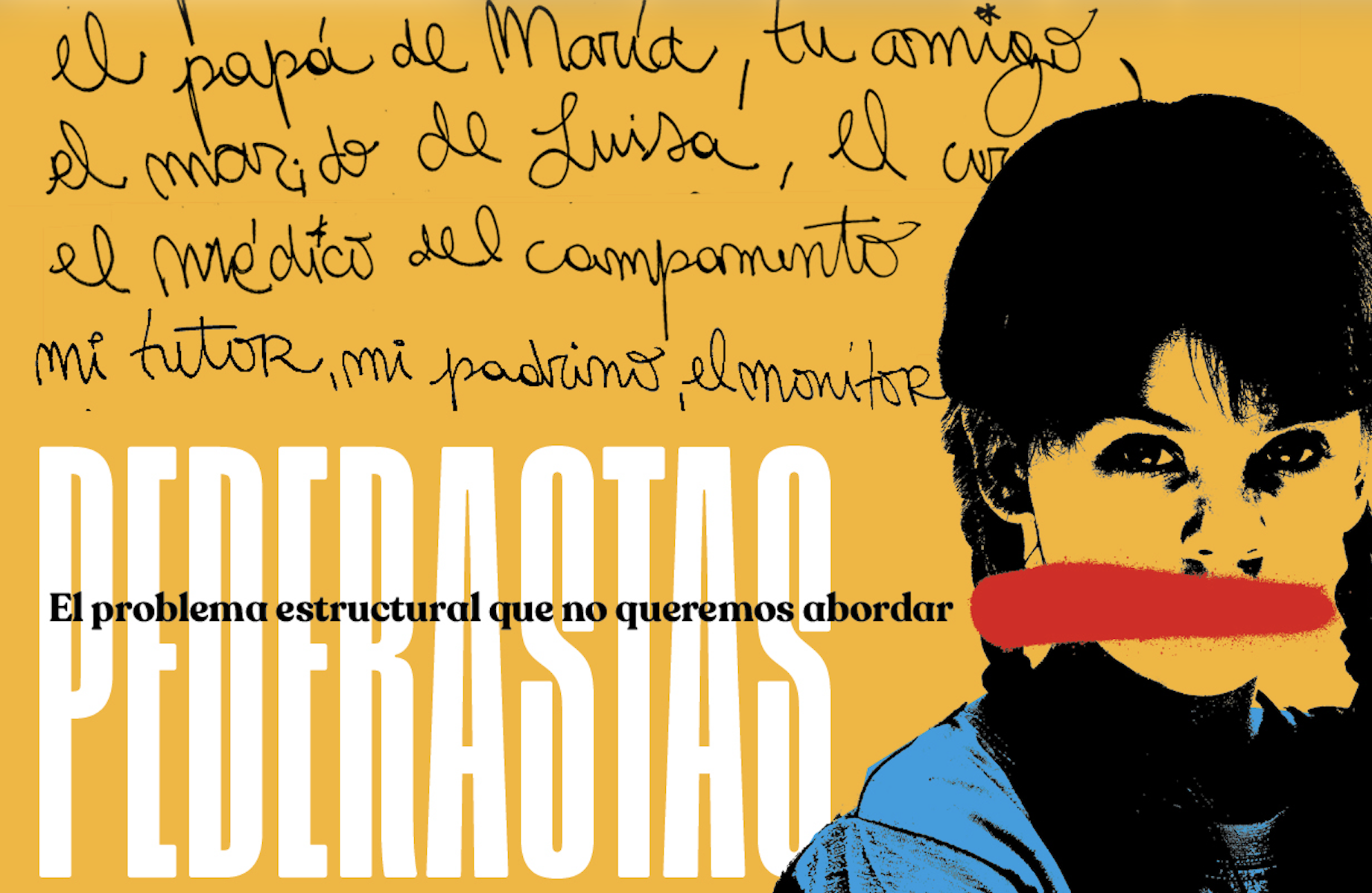 “Qué tema más feo”
